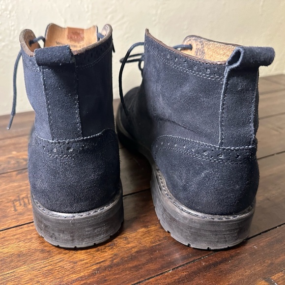 Florsheim blue suede boot size 10.5 - Picture 3 of 5